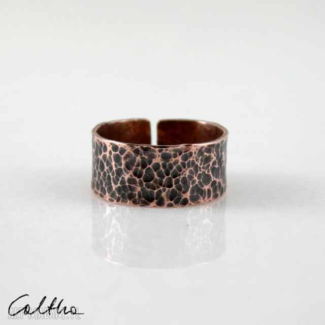 Lawa - miedziana obrączka - różne rozmiary (2000 -25) III