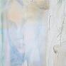 "jasność" obraz akrylowy na płótnie 100x70cm artystki adriany laube abstrakcja