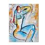 Akt 2, Matisse, nowoczesny obraz ręcznie malowany na płótnie abstrakcyjna postać do wnętrza