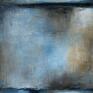 Paulina Lebida akryl nad ziemią akrylowy 60/50 cm abstrakcja obraz