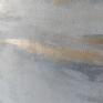 akryka złote arktyka obraz akrylowy formatu 40/40 cm kwadrat