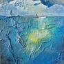 Paulina Lebida obraz podstawowe informacje praca morze to namalowany farbami farby akryl