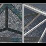 Vaku dsgn obraz na płótnie - loft geometryczny - 120x80 cm (60601) beton linie