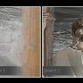 sztorm obraz na płótnie - kobieta morze - 120x80 cm melancholia