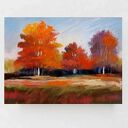 DRZEWA - praca formatu 18/24 cm