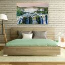 Obraz na ścianę Wodospad Iguazu - dżungla i rzeka 120x80 cm