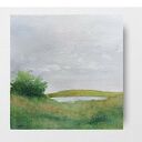 PEJZAŻ - praca formatu 20/20 cm