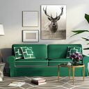 Obraz na płótnie 60x80cm JELEŃ W NATURZE 022