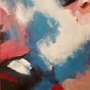Abstrakcyjny obraz akrylowy 50x80 cm - niepowtarzalna ozdoba do salonu i biura