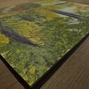 Tryptyk jesienny - ręcznie malowane obrazy akrylowe z ramami 3x40x30 cm