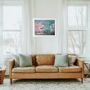 Żurawie 27 ptaki obraz do salonu malowany na płótnie