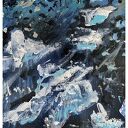Lód i Ice 60x80 cm - obraz ręcznie malowany na płótnie (akryl)