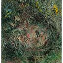 Obraz strukturalny „Gniazdo” (Structures - Nest) 50x70 cm - abstrakcja z fakturą