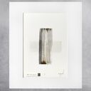 Obraz olejny na papierze - "Ślady" (04)