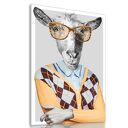 Nowoczesny obraz drukowany na płótnie -KOZA GRAZYNKA W GUSTOWNYM SWETERKU 70x100cm