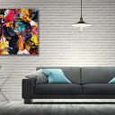 Kolorowy obraz canvas ABSTRAKCJA 58 120x80 - gotowy do zawieszenia