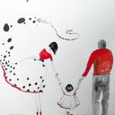 "WSPÓLNIE PRZEZ ŚWIAT" akwarela artystki plastyka Adriany Laube