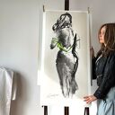 GREEN - 100X50cm