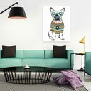 Obraz na płótnie 60x80 cm Bulldog - wysyłka w 24 h