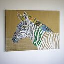 Obraz na zamówienie - Zebra