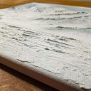 SKANDYNAWSKA DEKORACJA - OBRAZ STRUKTURALNY Z TEKSTURĄ 3D "OSZRONIONE SZCZYTY" (darmowa dostawa)