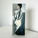 Lady - obraz kobieta 25x50 cm