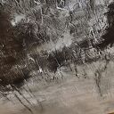 Tierra el Hielo 3 - nowoczesny obraz abstrakcyjny na płótnie 80x120 cm