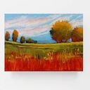 ŁĄKA - praca formatu 18/24 cm