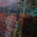 Wspominając Gerharda 7 - ręcznie malowany obraz abstrakcyjny 80x80 cm z akrylu