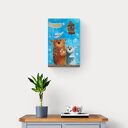 Czekamy na wiosnę - obraz giclee z kotami
