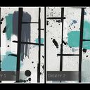 Obraz na płótnie - BRZOZA ABSTRAKCJA NORDYCKI - W PIONIE - 50x70 cm (91103)