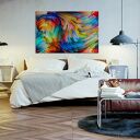 Kolorowe Linie - nowoczesny obraz na płótnie 150x100 cm