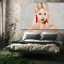 Obraz XXL KOBIETA 32 - 120x70cm na płótnie autorski projekt