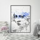 Plakat obraz Kobieta A3 29,7x42 cm - Hogstudio