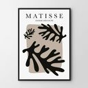 Plakat obraz Black Matisse #4 B2 - 50x70 cm