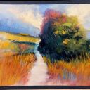 Pejzaż - praca w formacie 18/24 cm