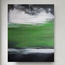 W ZIELENIACH - obraz akrylowy formatu 100/80 cm