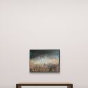 Struktury - Koniec (Structures - The End) -obraz strukturalny, abstrakcja, textured painting wall art