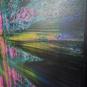 Wspominając Gerharda 13 - abstrakcyjny obraz na płótnie 100x80 cm