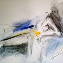 Woman 100x70 - zmysłowa grafika kobieca do sypialni
