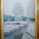 POMYSŁ NA SPERSONALIZOWANY PREZENT - OBRAZ Z RAMĄ I INSPIRUJĄCYM MOTTEM MOTYWACYJNYM - "ZIMOWĄ PORĄ"