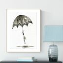 grafika 30x40 cm wykonana ręcznie, plakat, abstrakcja, elegancki minimalizm, obraz