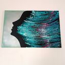 Queen of the Night 60x90 - ręcznie malowany obraz abstrakcyjny do salonu