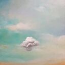 TAM ZMIERZAM - obraz akrylowy 90x60 cm z pejzażem chmur