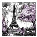 miasto PARIS PARYŻ 3 - 80x80cm obraz na płótnie