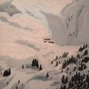 Kitzbuhel - ręcznie malowany obraz olejny 30x40 cm
