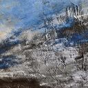 Tierra el Hielo 3 - nowoczesny obraz abstrakcyjny na płótnie 80x120 cm