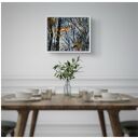 Las III - jesienny las. Obraz ręcznie malowany akryl na płótnie 40x50 cm do salonu i sypialni 