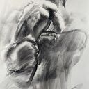 Szkic Mężczyzny 100x70