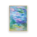 Nowoczesny rysunek w ramce - oprawiony szkic pastelowy (22,5 x 31 cm)